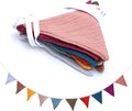 Pennant Banner Flags,Infant and toddler room decoration pennant,for Nursery Decor Baby Birthday Boho Wedding Shower Party Event (Coloured Banner)