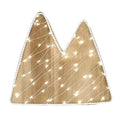 Little Love by NoJo Mountain Shaped Lighted LED Natural Wood Wall Decor