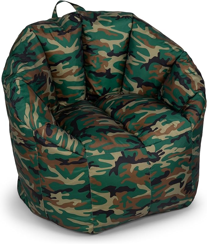 Big Joe Milano Smartmax Green Woodland Camo Beanbag Chair