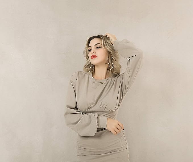 Kate 8x8ft/2.5x2.5m Khaki Backdrops Photographers Retro Solid Background Photography Props Studio Digital Printed Backdrop