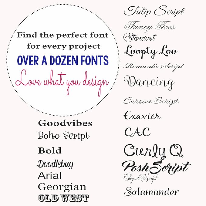 Decor Designs Decals Fancy Girls Personalized Custom Name Vinyl Wall Art Decal Sticker, Nursery Bedroom Baby Decor, Multiple Font and Color, (Multiple Size Choices) (Name with Initial)