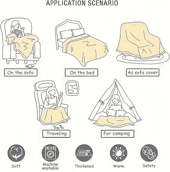 Hamburger Blanket for Girls Boys Funny Food Burger Throw Blankets Soft Cozy Warm Fuzzy Fleece Cheese Beef Pickles Bedding Flannel Throws Stuff Gifts for Kids Men Women Bedroom Decor 50"x40"