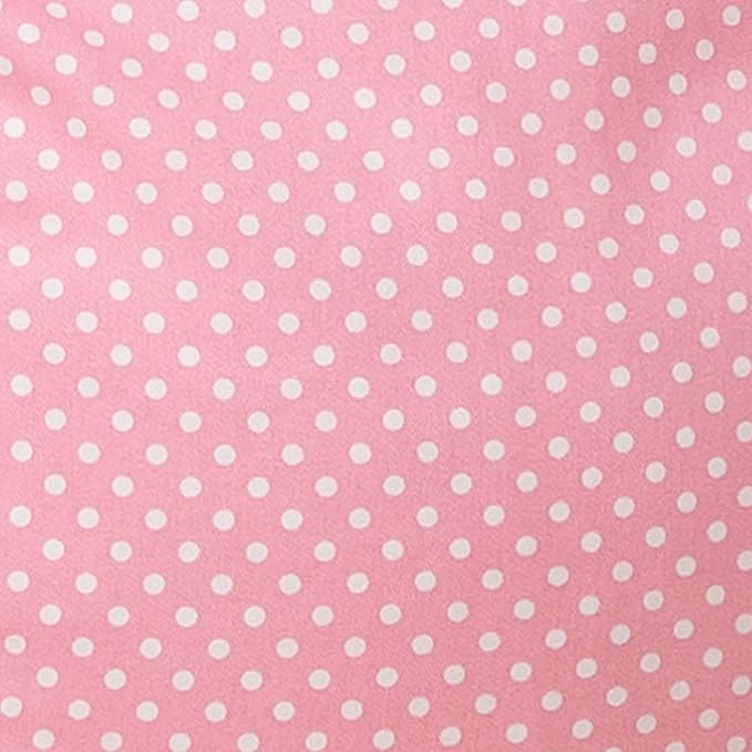 EMMA + OLIVER Small Light Pink Dot Bean Bag Chair for Kids and Teens