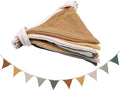Pennant Banner Flags,Infant and toddler room decoration pennant,for Nursery Decor Baby Birthday Boho Wedding Shower Party Event (Light Green Banner)