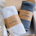 Mini Portable 24x38 Fitted Crib Sheets – Compatible with Dream on Me, Delta Porta Crib and Arms Reach Ideal Cosleeper – 100% Jersey Cotton – Light + Dark Grey – 2 Pack