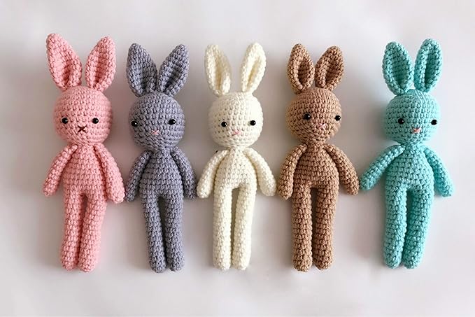 Jastore Infant Newborn Photography Prop Photo Crochet Boys Girls Knit Toy Rabbit Hats