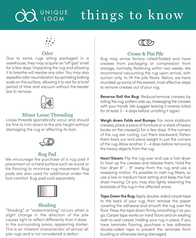 Unique Loom Solid Shag Collection Area Rug (5' 3" Round, Deep Aqua Blue)
