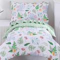 Viviland Baby Elephant Toddler Comforter Sets, Cute Boys Girls Toddler Bedding Set, Soft Microfiber Toddler Bed Set