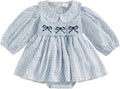 Summer Baby Girls Clothes Floral Short Sleeve Romper Dress Tutu Bodysuit Doll Collar Jumpsuit One Piece Outfit