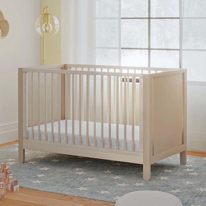 Carter's by DaVinci Marisol 4-in-1 Convertible Crib in Taupe/Washed Natural, GREENGUARD Gold Certified