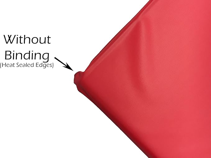 KinderMat, 5/8" Thick, 4-Section Rest Mat, 45" x 19" x 5/8", Red/Blue, Great for School, Daycare, Travel, and Home, Made in The USA