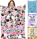 Personalized Name Blanket for Girls Boys, Ship Next Day, Cute Capybara Blankets for Baby Kids Teens, Custom Blanket with Name for Birthday, Capybara Throws for Couch Sofa Bedroom Camping Travel