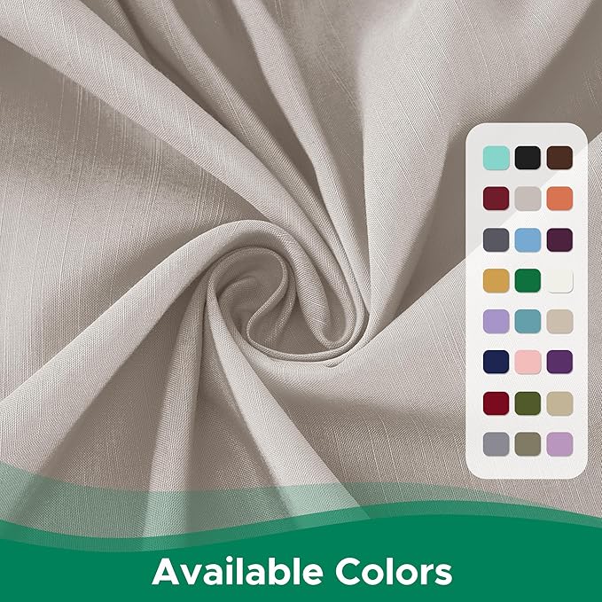 Biscaynebay Wrap Around Bed Skirts for Queen Beds 15" Drop, Camel Grey Adjustable Elastic Dust Ruffles Easy Fit Wrinkle & Fade Resistant Silky Luxurious Fabric Machine Washable