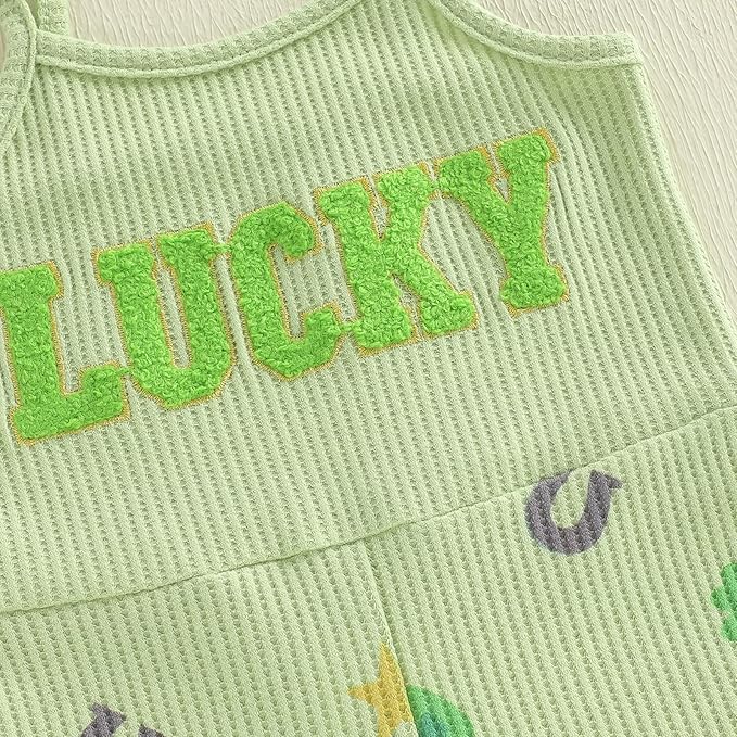 Toddler Baby Girl Valentines Day Outfit Love Sleeveless Tie-up Suspender Romper Bell Bottom Pants Spring Jumpsuit