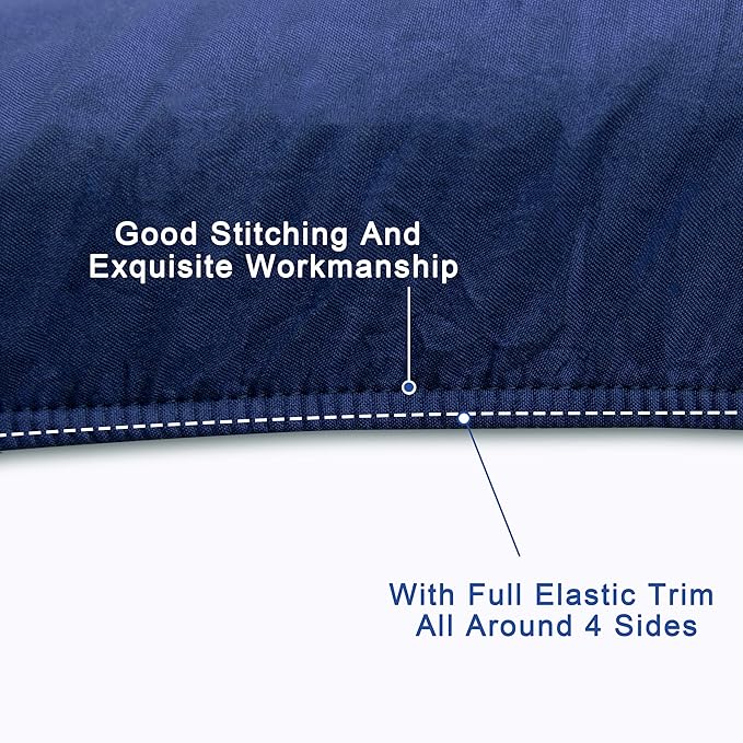 FLXXIE 4 Pieces Toddler Bedding Set, Soft and Breathable Microfiber Crib Sheet Set, Includes Quilted Comforter, Flat Top Sheet, Fitted Sheet, Envelope Pillow Case for Boys and Girls, Navy Blue