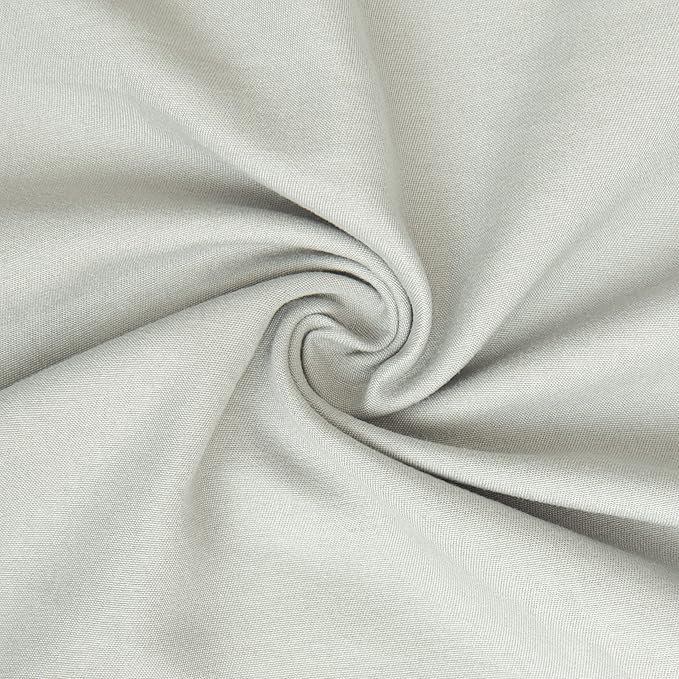 NTBAY Zippered Toddler Pillowcases Set of 2, 100% Brushed Microfiber 13x18 Pillowcases, Super Soft and Cozy Travel Kids Nursery Pillow Cases, 13x18 Inches, Light Grey