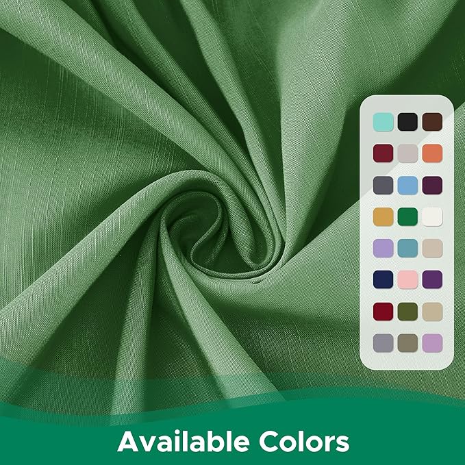 Biscaynebay Wrap Around Bed Skirts for Full & Full XL Beds 15" Drop, Sage Adjustable Elastic Dust Ruffles Easy Fit Wrinkle & Fade Resistant Silky Luxurious Fabric Machine Washable