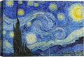 SIGNWIN - Canvas Wall Art - Van Gogh Star Moonlight Night - Poster Giclee Wall Decorations for Living Room High Definition Printed - 32x48 inches