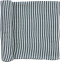 Mebie Baby Vintage Green Stripes Muslin Swaddle, Modern and Neutral Blanket for Baby Girl or Boy, 0-3 Month, Comfy Wrap