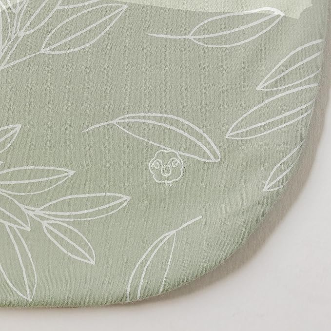 Woolino Merino Wool and Organic Cotton Baby Sleeping Bag - 4 Season Classic Sleep Sack - Two-Way Zipper Sleeping Bag for Baby and Toddler - 6-18 Months - Sage
