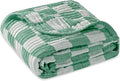 Ultra Soft Muslin Baby Blanket, A Versatile Swaddle and Bed Blanket for Babies, Toddlers, Boys, and Girls (1 Pack).