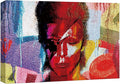 SIGNWIN Framed Canvas Wall Art David Bowie Ziggy Stardust Colorful Collage Graffiti & Street Art Famous People Pop Art Modern Urban Multicolor for Living Room, Bedroom, Office - 12x18 inches