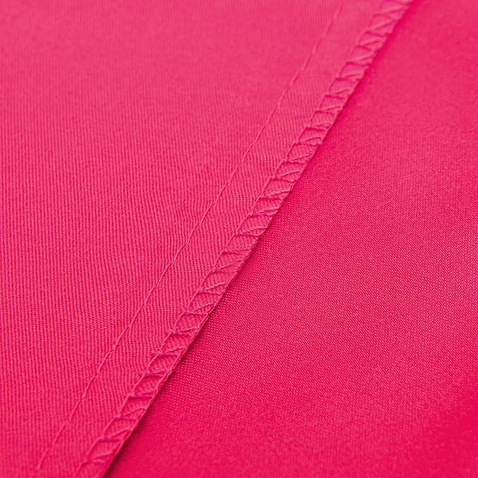 NTBAY Zippered Toddler Pillowcases Set of 2, 100% Brushed Microfiber 13x18 Pillowcases, Super Soft and Cozy Travel Kids Nursery Pillow Cases, 13x18 Inches, Magenta
