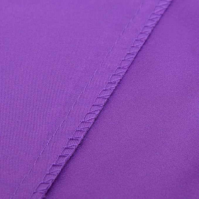 NTBAY Zippered Toddler Pillowcases Set of 2, 100% Brushed Microfiber 13x18 Pillowcases, Super Soft and Cozy Travel Kids Nursery Pillow Cases, 13x18 Inches, Purple