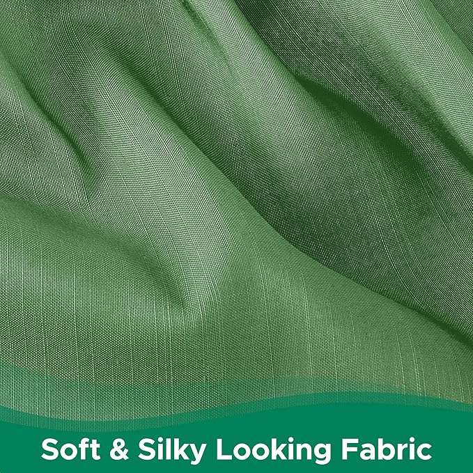 Biscaynebay Wrap Around Bed Skirts for King & Cal King Beds 15" Drop, Sage Adjustable Elastic Dust Ruffles Easy Fit Wrinkle & Fade Resistant Silky Luxurious Fabric Machine Washable