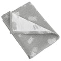 NTBAY 3 Layer Toddler Blanket, Muslin Cotton Jacquard Bed Blankets, Lightweight Thermal Baby Blanket, Super Soft and Warm Crib Blanket for All Seasons, Decoration Gift, 30"x40", Grey Pineapple