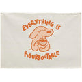 Everything is Figureoutable-Boho Rectangular Banner Flag Pennant Wall Decor Gift for Baby Boy Girl Kids,Nursery Classroom Playroom Reading Room Bedroom Decor Decor-Baby,Shower Birthday Christmas Gift