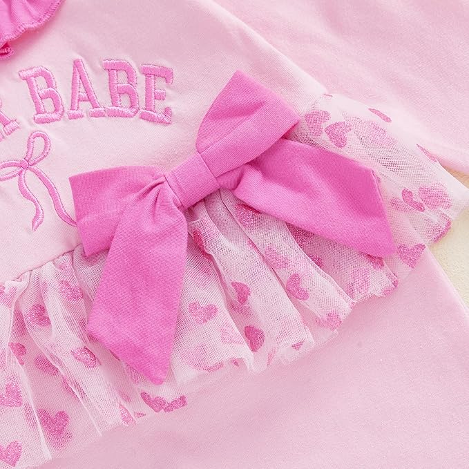 Twopumpkin My First Easter Outfit Baby Girl Newborn Bunny Onesie Ruffle Tulle Tutu Dress Romper Hooded Jumpsuit With Ear