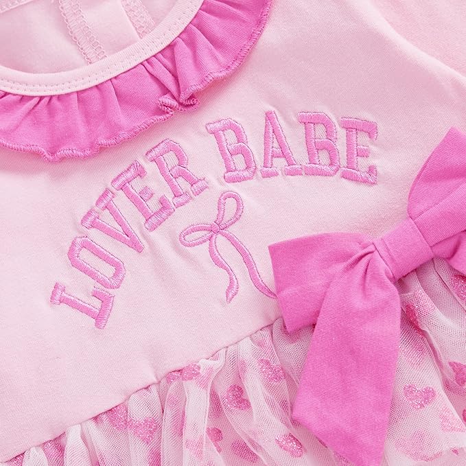 Twopumpkin My First Easter Outfit Baby Girl Newborn Bunny Onesie Ruffle Tulle Tutu Dress Romper Hooded Jumpsuit With Ear