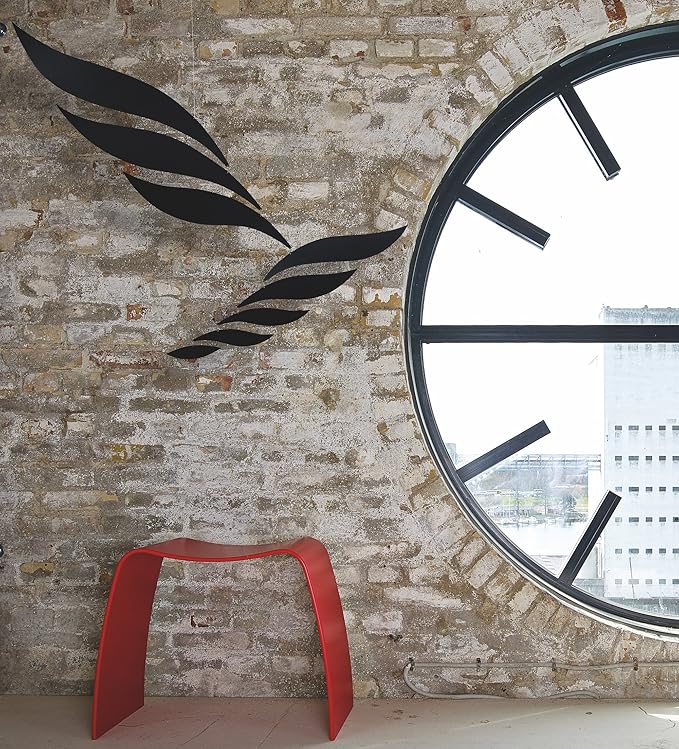 Black Rhythm Hanging Mobile - 29 Inches - Aluminum - Handmade in Denmark by Flensted